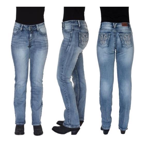 Stars & Stripes Bootcut Jeans - Lexi